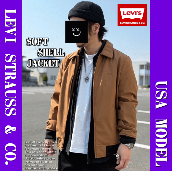 ■ タグ付き未着用品！Levis リーバイス 中綿ジャケット Mサイズ相当 ■ Levi's 【米国モデル】 Levis リーバイス SOFT SHELL JACKET