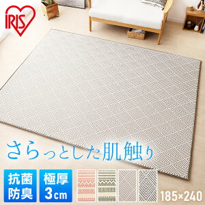 O  3 185×240cm  WK[hn Ɍ E^ 3cm J[ybg  ȒP ybg zbgJ[ybg g[ Ή ~ߕt Չ I[V[Y NbVO ACRJ-1824