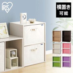 カラーボックス 2段 キャスター別売り 収納棚 収納ボックス 本棚 スリム 横置きコミックラック 押し入れ収納 子供部屋 薄型 頑丈 インナーボックス オープンボックス テレビ台 ローボード