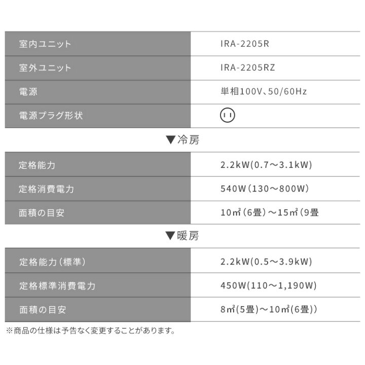 楽天市場】エアコン 6畳 アイリスオーヤマ 2024年モデル 内部清浄  