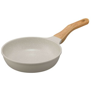 フライパン 20cm 22cm 24cm 26cm 28cm IH ガス火対応 鍋 炒め鍋 深型 卵焼き器 エッグパン 四角い ih 軽い 軽量 PFOA PFOS フリー おしゃれ かわいい 白 くっつきにくい フッ素コーティング アイリスオー