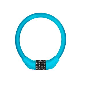 自転車 ダイヤルロック 自転車ロック 鍵 ワイヤーロック ロードバイク 軽量 ダイヤルロック ケーブルロック ダイヤル式 太さ11mm セキュリティ 高切断対抗 盗難防止 頑丈 4色 4桁暗証番号 シ