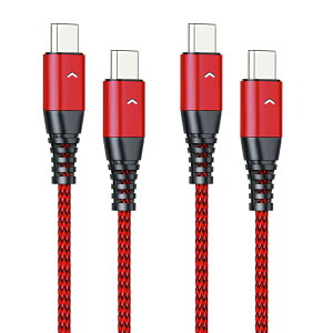 [dP[u USB[dP[u usb-c to usb-c ^CvC Type-CP[u ledCgt PDΉ 100W 5A }[dΉ 1.8m 1.2m 2{Zbg [d f[^] ʐMP[u 480Mbps  Vo[ bh f