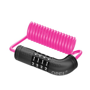 自転車用4桁ダイヤルロック 4桁暗証番号 シートポストロック 軽量 ダイヤルロック 太さ4mm セキュリティ 高切断対抗 4Color 頑丈 ケーブルロック ダイヤル式 自転車ロック 120cm ワイヤーロック