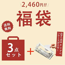 ＼お買い物マラソン！限定クーポンあり！／2023 福袋 福袋 4点セット あす楽可 当日発送 3点セット＋必ず1点はクリアペンケースが入る ペンケース 安い お得 ビッグ 送料無料