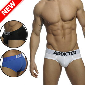 正規品ADDICTED/アディクティッド メンズ インナー パンツ アンダーウェア スポーツメッシュボトムブリーフBASIC BRIEF ad420