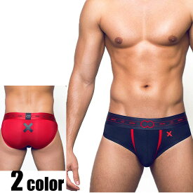 2EROS/メンズ インナー パンツ スポーティ ローライズ ソフト生地 ストラップレス ブリーフ U21XSeries Brief