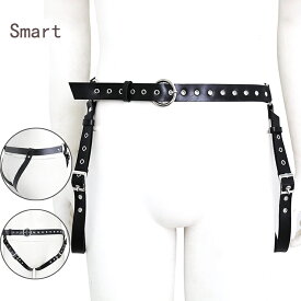 Smart/belt Jock strap セクシー系 楽しい ファッション PU素材 バー 筋 情熱 ナイトクラブ ショー ウェスト調整可能 装飾 付属品