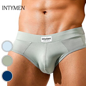 INTYMEN/Femme Brief ファッション メンズ セクシー下着 柔らか素材 ローライズ 吸水速乾 ジム 運動 通気性 ビキニ スケーリング