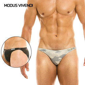 MODUS VIVENDI/Desert Low Cut Brief 贅沢 ファッション 男性インナー 高級素材 ローライズ スポーツ 快適 セクシー メンズ ビキニ