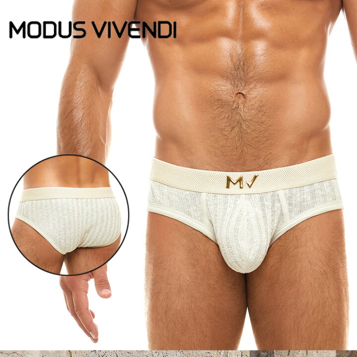 楽天市場 Modus Vivendi Knitted Classic Brief ファッション 男性インナー 高級コットン素材 スポーツ ソフト通気性 編み物 生地 ストレッチ セクシー メンズ ブリーフ Insolent