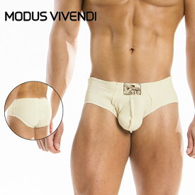 MODUS VIVENDI /NATURAL BRIEF ファッション 男性インナー 高級コットン素材 スポーツ ソフト通気性 ソフト生地 ストレッチ セクシー メンズ ブリーフ