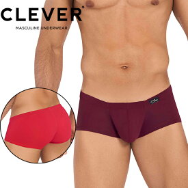 CLEVER /ME LATIN BOXER ファッション メンズ 男性インナー セクシー 立体フロント 高品質 弾力性 吸水性 耐久性 通気性 吸水速乾 ローライズ ボクサーパンツ
