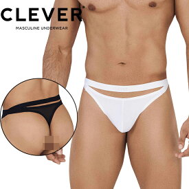 CLEVER /AGLEAM THONG ファッション メンズ 男性インナー 高級素材 高品質 柔らか素材 吸水速乾 ローライズ ドットメッシュ 立体フロント ストレッチ 運動 セクシー Tバック