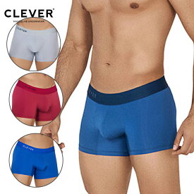 NEW CLEVER WARM BOXER ファッション メンズ 男性インナー 高品質 定番 立体フロント 吸水速乾 スポーツ 王道ボクサー