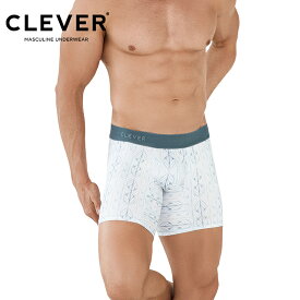 CLEVER クレバー VAUD LONG BOXER ファッション メンズ タイツ 男性インナー 高級素材 定番 立体フロント 吸水速乾 スポーツ 王道ボクサー
