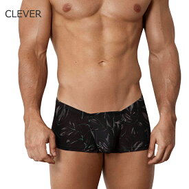CLEVER OASIS LATIN BOXER クレバー ローライズ セクシー系 弾力性 ジム タイツ コロンビア製 インナー スポーツ 立体フロント 王道ボクサー