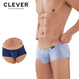 CLEVER DUO PACK 2 定番 2枚セット クラシック スポーツ ローライズ セクシー系 ジム タイツ インナー 立体フロント 王道ボクサー