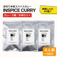 スパイスカレー シリーズ 3種お得セット☆ 本格 カレーキット カレー キット 手作り スパイス セット ス…