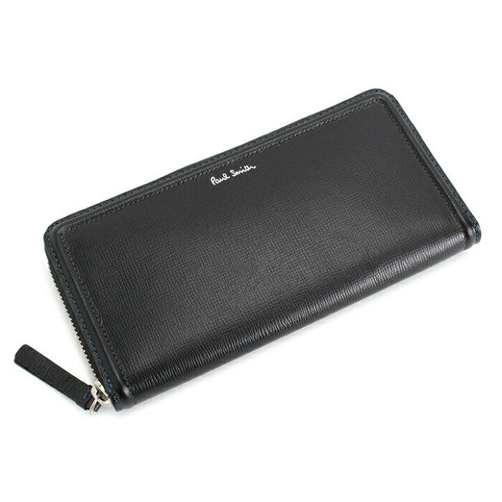 楽天市場】ポールスミス 財布 長財布 ラウンドファスナー ブラック  