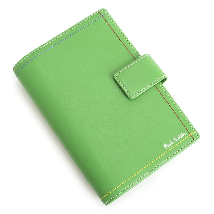 楽天市場 ポールスミス 手帳 カード パスケース付手帳 緑 グリーン Paul Smith Psy840 50 メンズ 紳士 ギフト 定番 彼氏 彼女 プレゼント インスピレーション