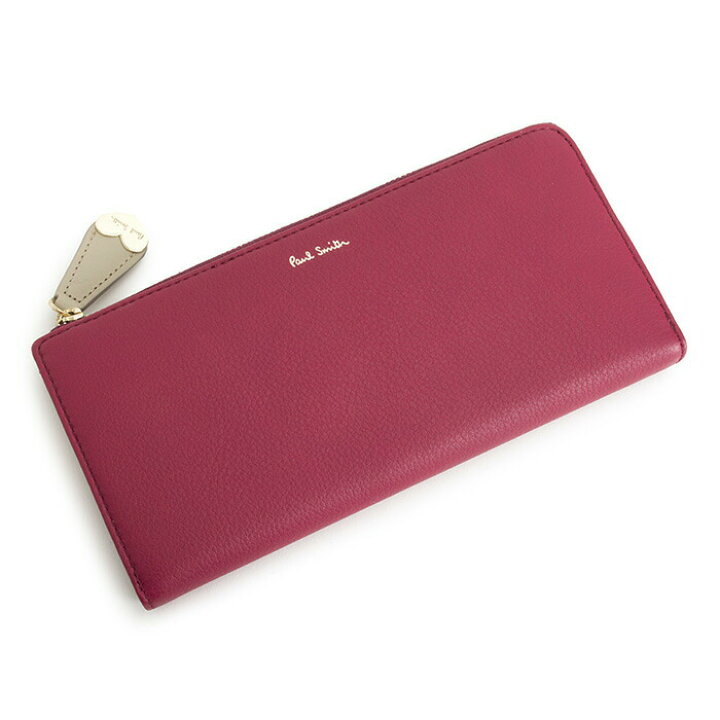 楽天市場】ポールスミス 財布 長財布 L字ファスナー Paul Smith ワイン  