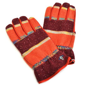 ヴィヴィアンウエストウッドマン 手袋 赤、紫、オレンジ系(レッド、パープル) Vivienne Westwood MAN 537vw54524012 メンズ 紳士 ギフト 定番 彼氏 彼女 プレゼント