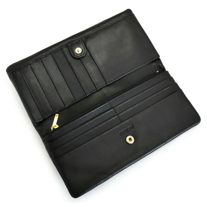 楽天市場】アナスイ 財布 長財布 がま口財布 黒(ブラック) ANNA SUI  