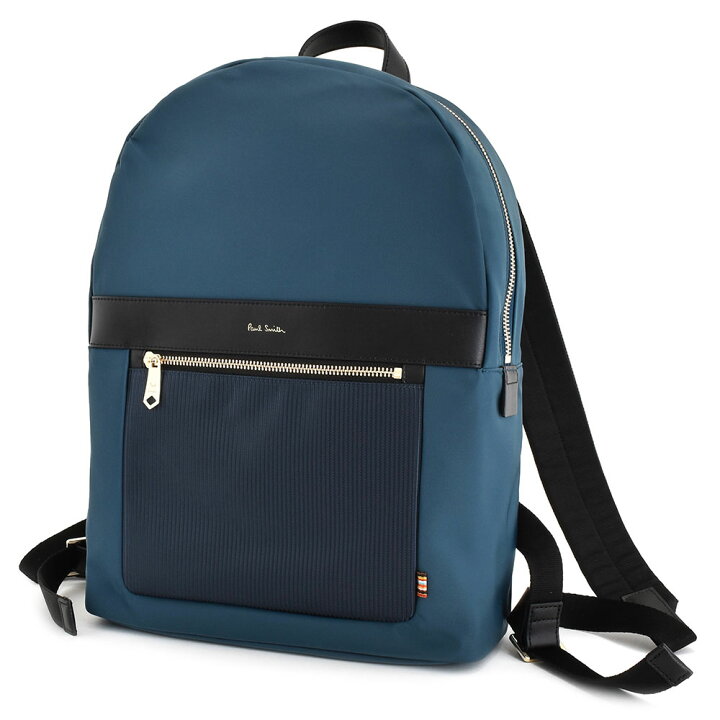 楽天市場 ポールスミス バッグ リュックサック ターコイズ 紺 ネイビー Paul Smith Psn803 35 メンズ 紳士 ギフト 定番 彼氏 彼女 プレゼント インスピレーション