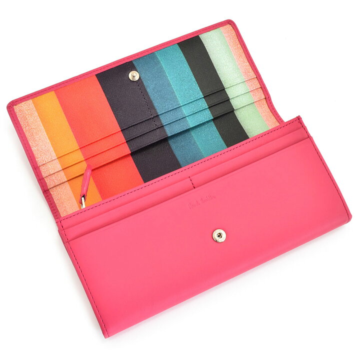 楽天市場】ポールスミス 財布 長財布 ピンク Paul Smith pwd206-24 