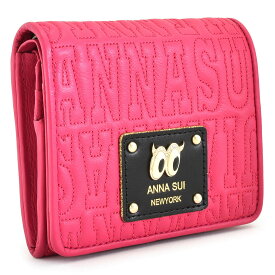 アナスイ 財布 二つ折り財布 BOX型 ピンク ANNA SUI 315301-31 レディース 婦人 ギフト 定番 彼氏 彼女 プレゼント