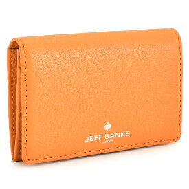 ジェフバンクス 名刺入れ カードケース オレンジ JEFF BANKS jbp161-42 メンズ 紳士 ギフト 定番 彼氏 彼女 プレゼント