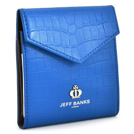 ジェフバンクス 財布 三つ折り財布 青(ブルー) JEFF BANKS jbp224-30 メンズ 紳士 ギフト 定番 彼氏 彼女 プレゼント