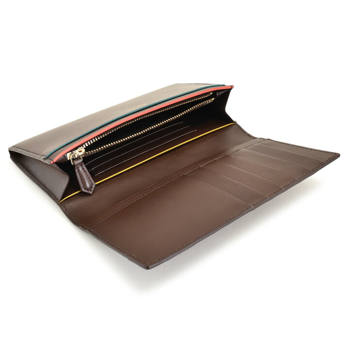 楽天市場】ポールスミス 財布 長財布 チョコ Paul Smith psq135-71 