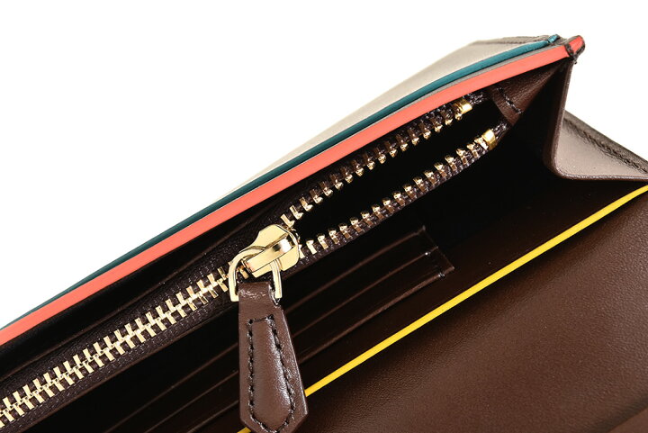 楽天市場】ポールスミス 財布 長財布 チョコ Paul Smith psq135-71 