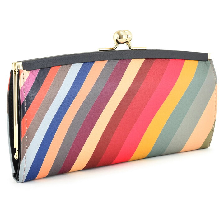 楽天市場】ポールスミス 財布 長財布 がま口財布 スワール Paul Smith 
