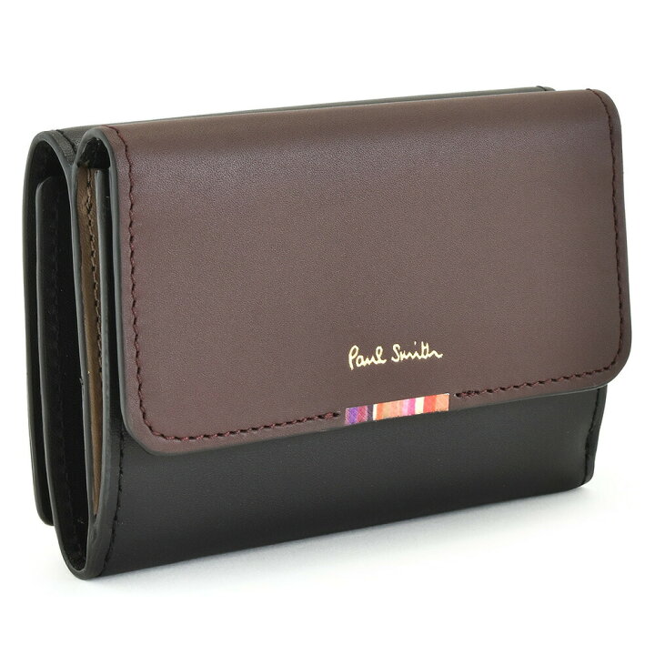 楽天市場】ポールスミス 財布 三つ折り財布 黒(ブラック) Paul Smith  