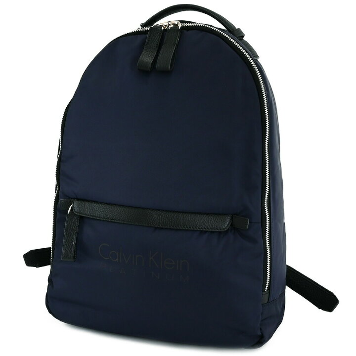 楽天市場】カルバンクラインプラティナム バッグ リュックサック 紺  