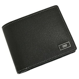 タケオキクチ 財布 二つ折り財布 黒(ブラック) TAKEO KIKUCHI 745615 メンズ 紳士 ギフト 定番 彼氏 彼女 プレゼント