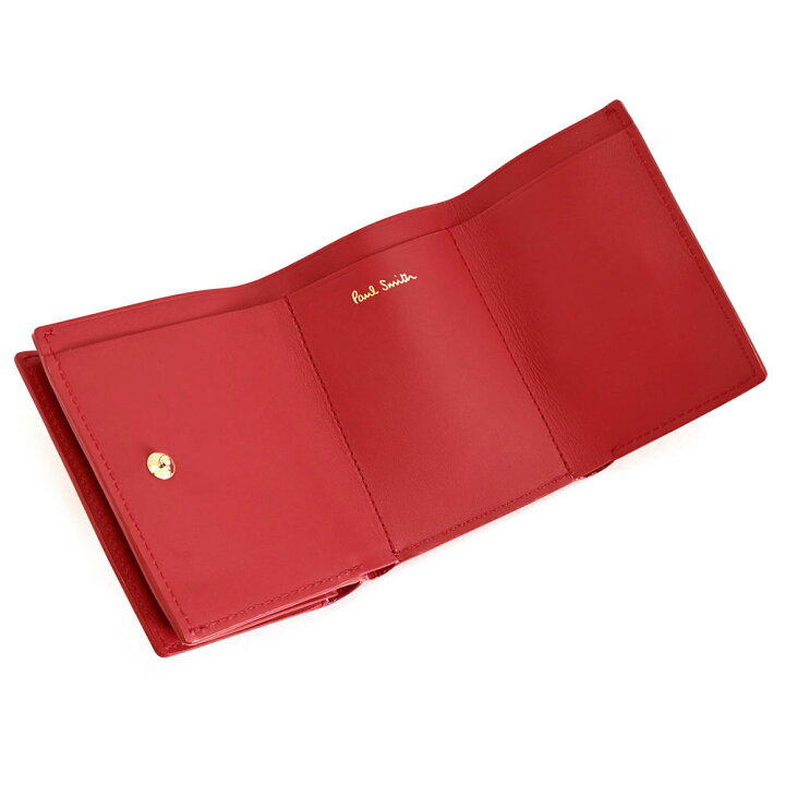 楽天市場】ポールスミス 財布 三つ折り財布 赤(レッド) Paul Smith 