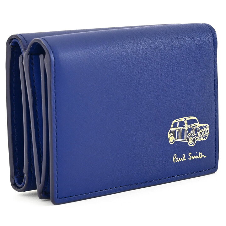 楽天市場】ポールスミス 財布 三つ折り財布 青(ブルー) Paul Smith 