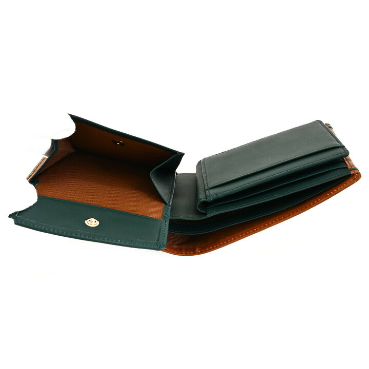 楽天市場】ポールスミス 財布 二つ折り財布 カード入れ付き 茶  