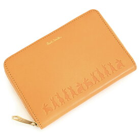 ポールスミス 財布 二つ折り財布 ラウンドファスナー ベージュ Paul Smith pwd874-90 レディース 婦人 ギフト 定番 彼氏 彼女 プレゼント