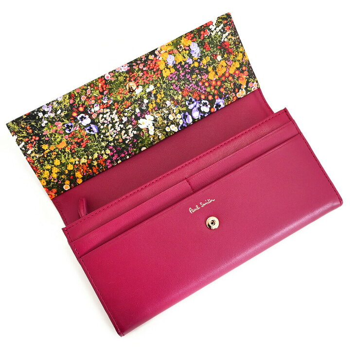 楽天市場】ポールスミス 財布 長財布 ローズ Paul Smith bpw104-23 