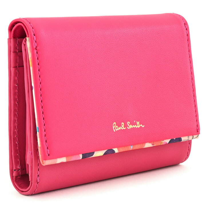 楽天市場】ポールスミス 財布 三つ折り財布 ピンク Paul Smith pwd513  