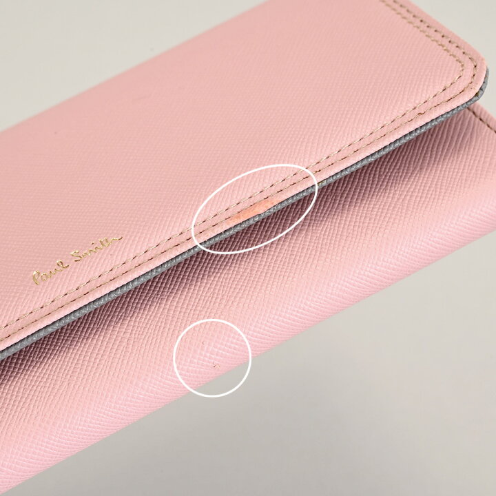 楽天市場】訳あり ポールスミス 財布 長財布 ピンク Paul Smith pwd526 