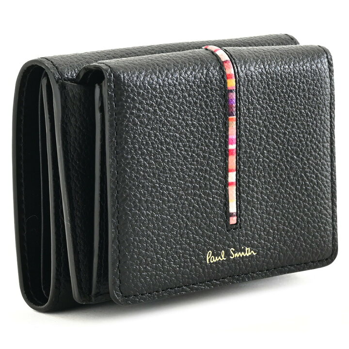 楽天市場】ポールスミス 財布 三つ折り財布 黒(ブラック) Paul Smith 