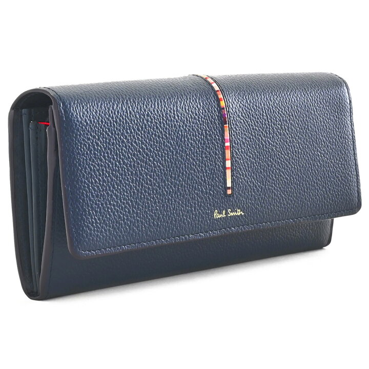 楽天市場】ポールスミス 財布 長財布 紺(ネイビー) Paul Smith pwd656 