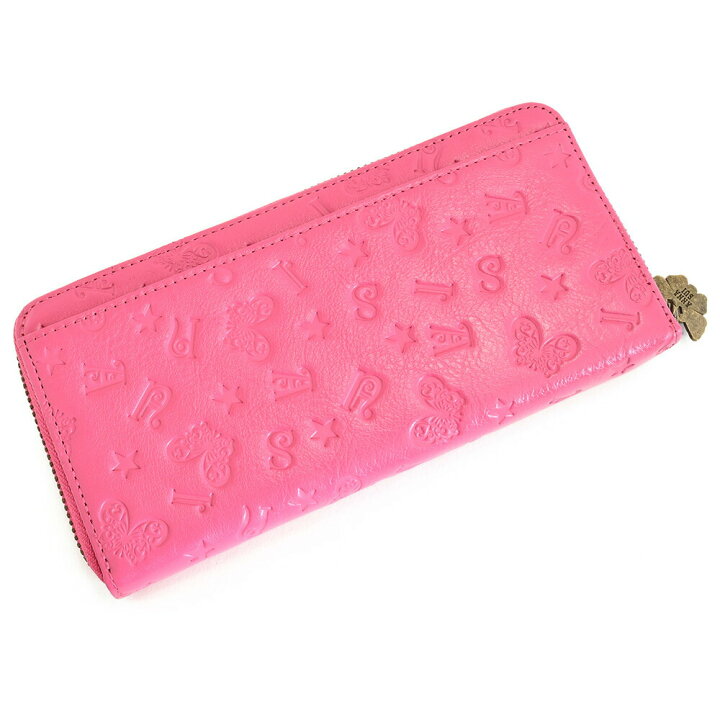 楽天市場】アナスイ 財布 長財布 ラウンドファスナー ピンク ANNA SUI 
