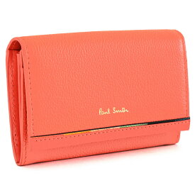 ポールスミス 名刺入れ カードケース コラル Paul Smith bpw142-20 レディース 婦人 ギフト 定番 彼氏 彼女 プレゼント